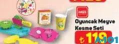 MGS OYUNCAK MEYVE KESME SETİ
